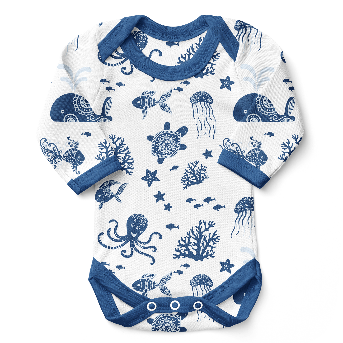 Endanzoo Matching Mommy & Baby Outfit - Deep Sea
