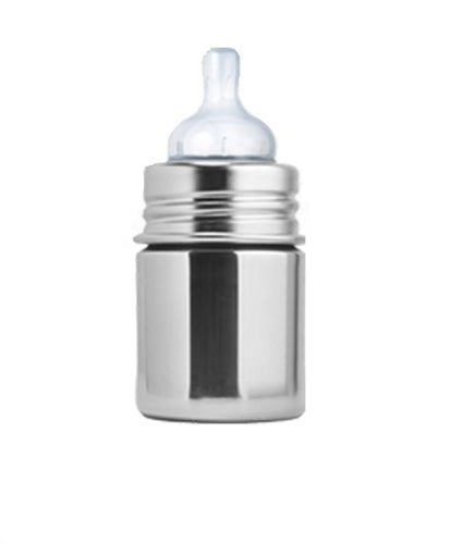 Pura 5oz Infant Stainless Steel Bottle (Natural Mirror)