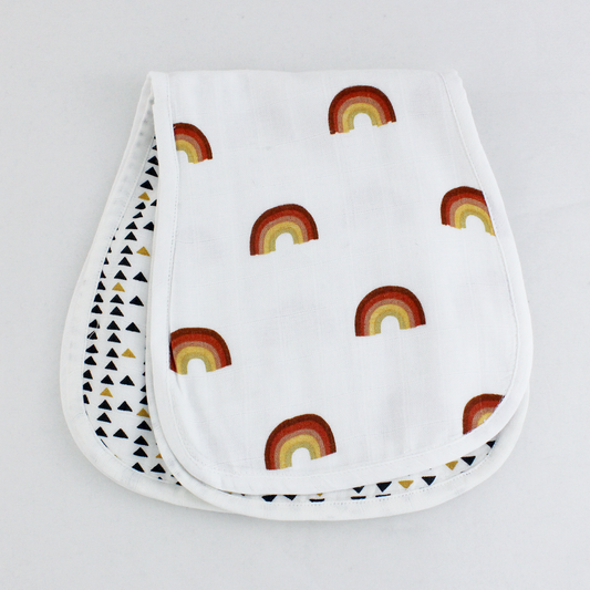 Brean Baby Organic Muslin Burp Pad - Sweet Dreams (2-pack)