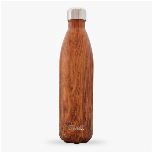S'well Insulated Stainless Steel Water Bottle - Teakwood (25oz)