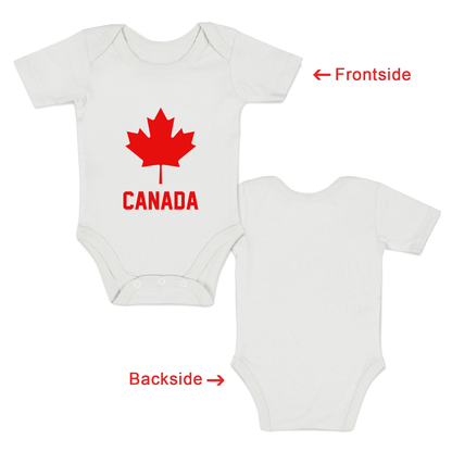 [Custom] Endanzoo Organic Baby Bodysuit I Team Canada Olympic