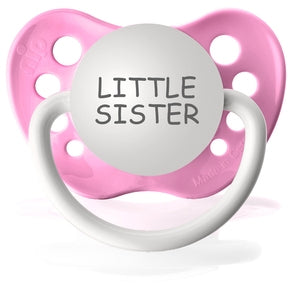 Ulubulu Silicone Pacifier - Little Sister Pink