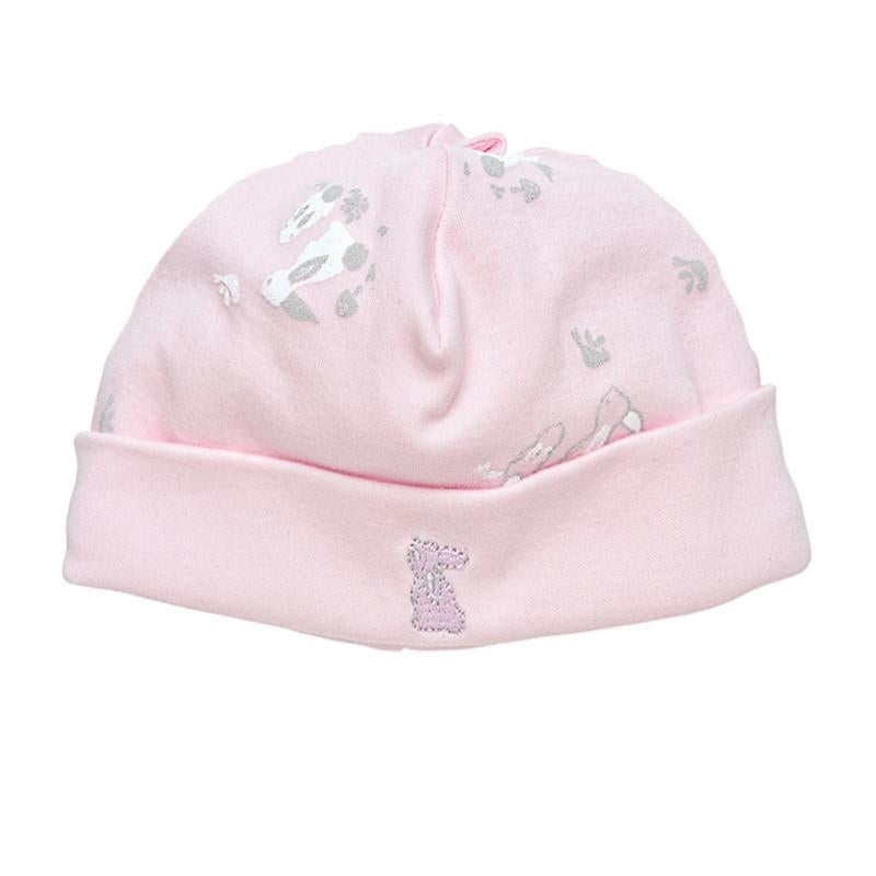 Under The Nile Organic Beanie - Pink Bunny