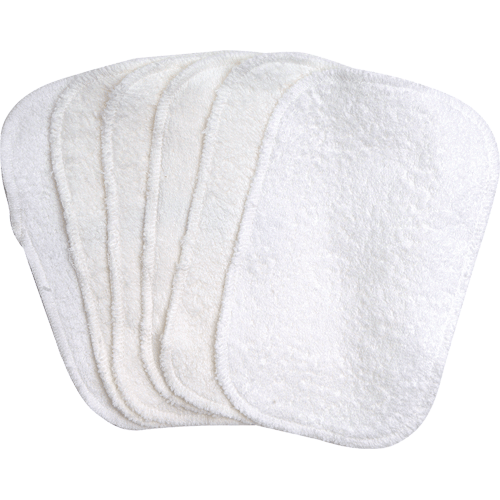 Under The Nile Organic Terry Washcloth Baby Wipes (6-Pack)