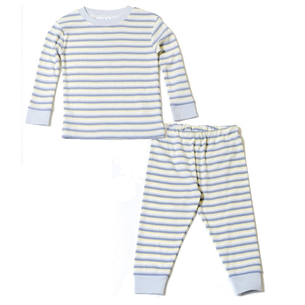 Under the Nile Organic Baby Pajamas - Boy Stripe