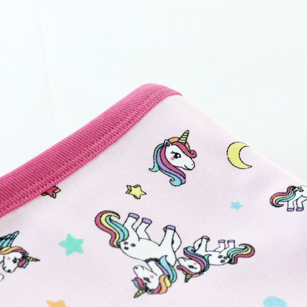 Endanzoo Organic Baby Swaddle Blanket Rainbow Unicorns Baby Joy Canada