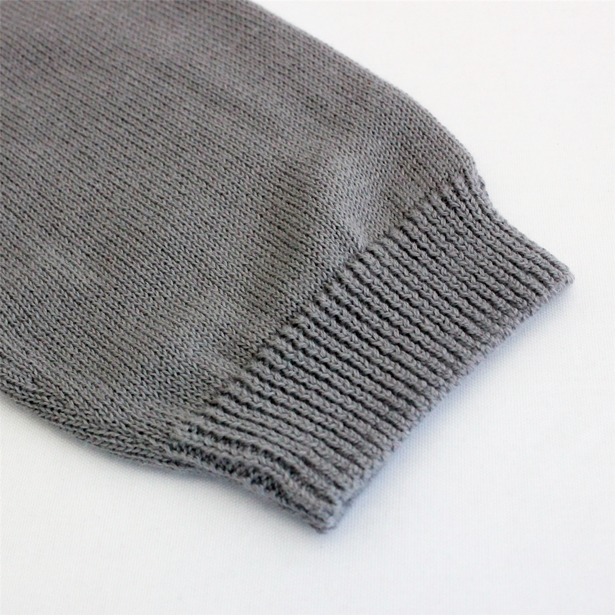 Viverano Organic Cotton Sweater Knit Baby Pants - Grey