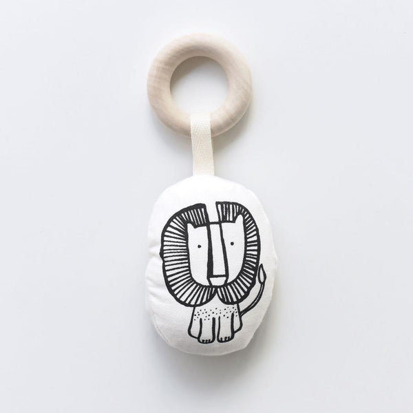 Wee Gallery Organic Cotton Teether - Lion