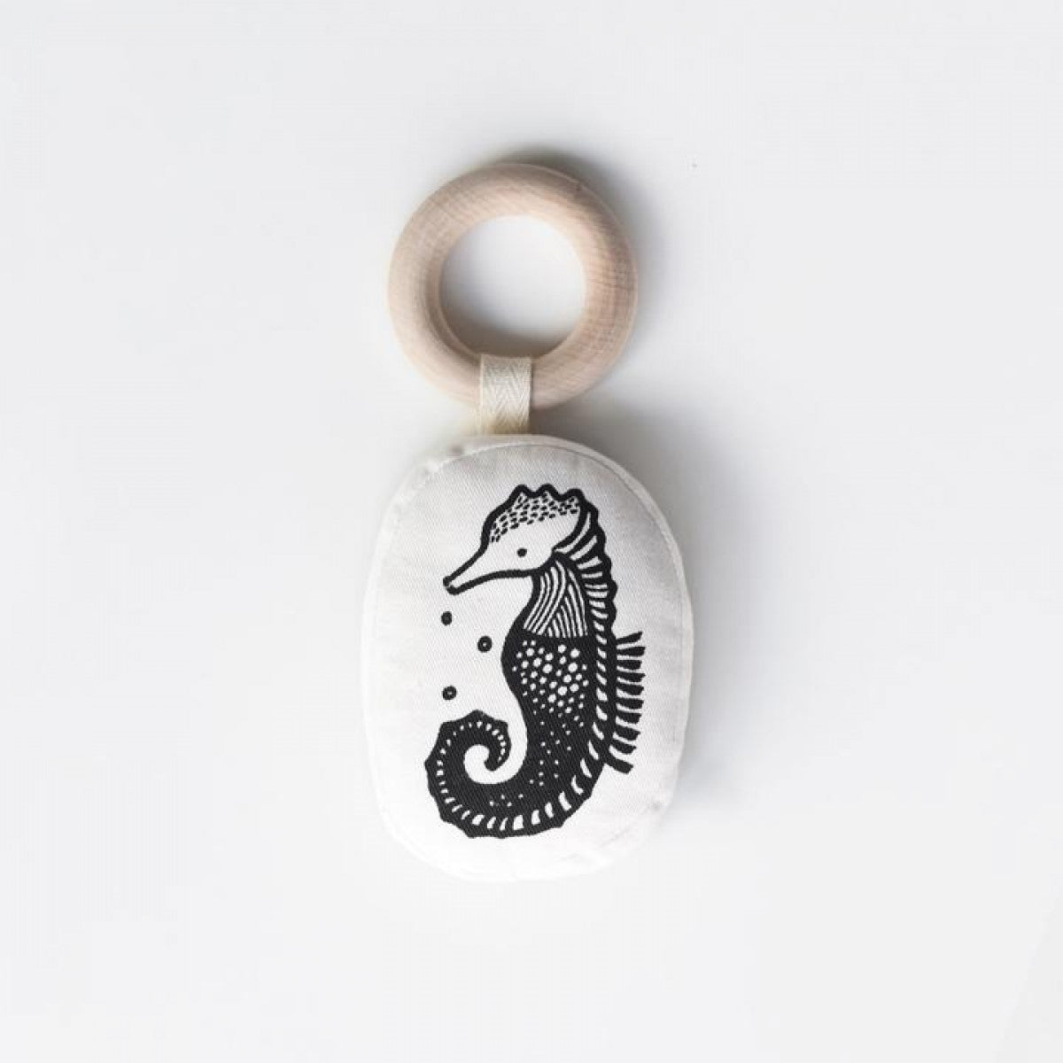 Wee Gallery Organic Cotton Teether - Seahorse
