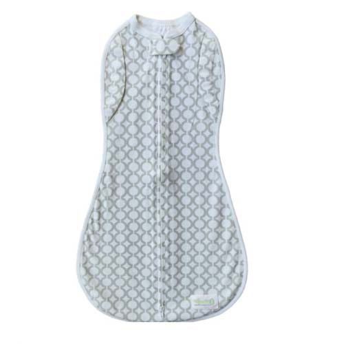 Woombie Convertible Non-Vent Swaddle - Mod Gray