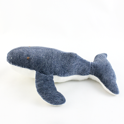 Under the Nile Organic Plush Toy - Humphrey The Whale 10"