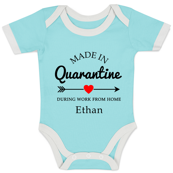 [Personalized] Endanzoo Organic Baby Bodysuit - Made in Quarantine