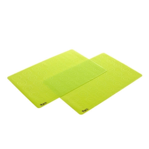 Zoli Munch Silicone Travel Placemats - 2 pk (Green)