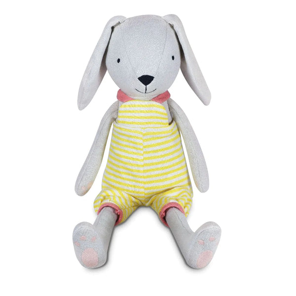 Apple Park Organic Cotton Knit Plush Toy - Benny Bunny