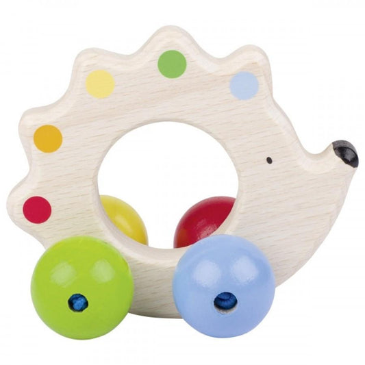 Goki Wooden Touch Ring Hedgehog