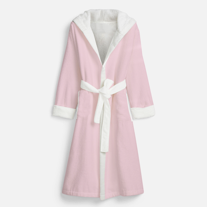 Endanzoo Organic Cotton Maternity Robe For Mom - Pink