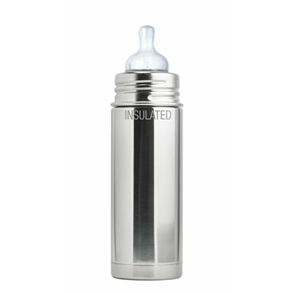 Pura INSULATED Stainless Steel Bottle 9oz (Medium Flow  / Natural Mirror)