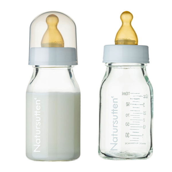 Natursutten Glass Baby Bottle 3.5oz / 2-pack