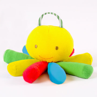 Under The Nile Organic Plush Toy Scraptopus - Multi