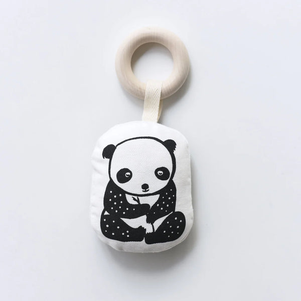 Wee Gallery Organic Cotton Teether - Panda