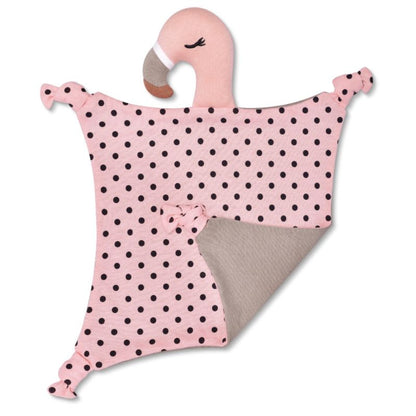 Organic Farm Buddies - Franny Flamingo Blankie