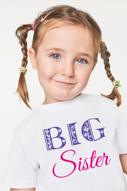 Big Sister Organic Kids Tee Shirt